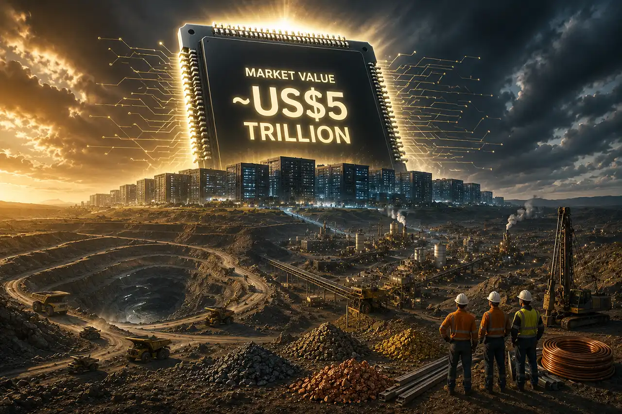NVIDIA versus the quoted upstream mining industry